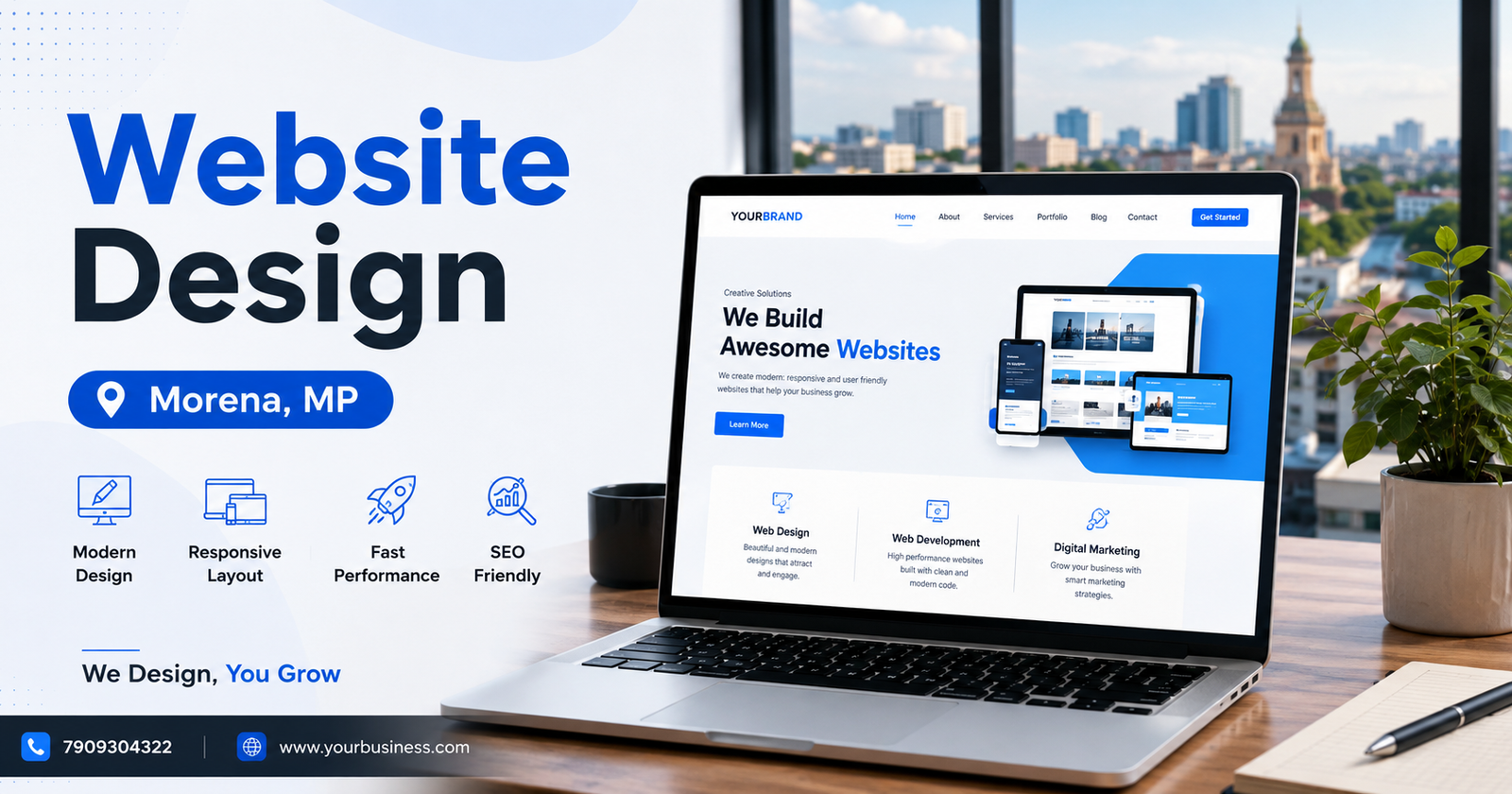 Web Development for Morena Businesses: 2026 Mein Online Presence Kaise Banayein?
