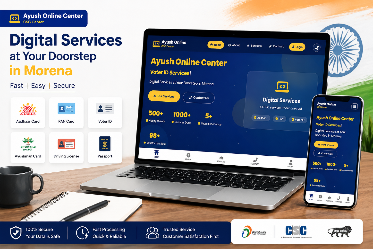 Ayush Online Center - CSC Digital Services